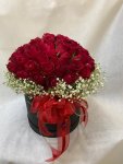 Çiçekçi - Kutuda Kırmızı Güller