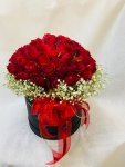 Çiçekçi - Kutuda Kırmızı Güller