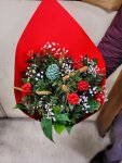 Çiçekçi - Kokina ,Yılbaşı Çiçeği Buketi